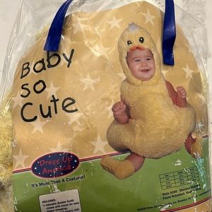 Infant baby duck Halloween costume